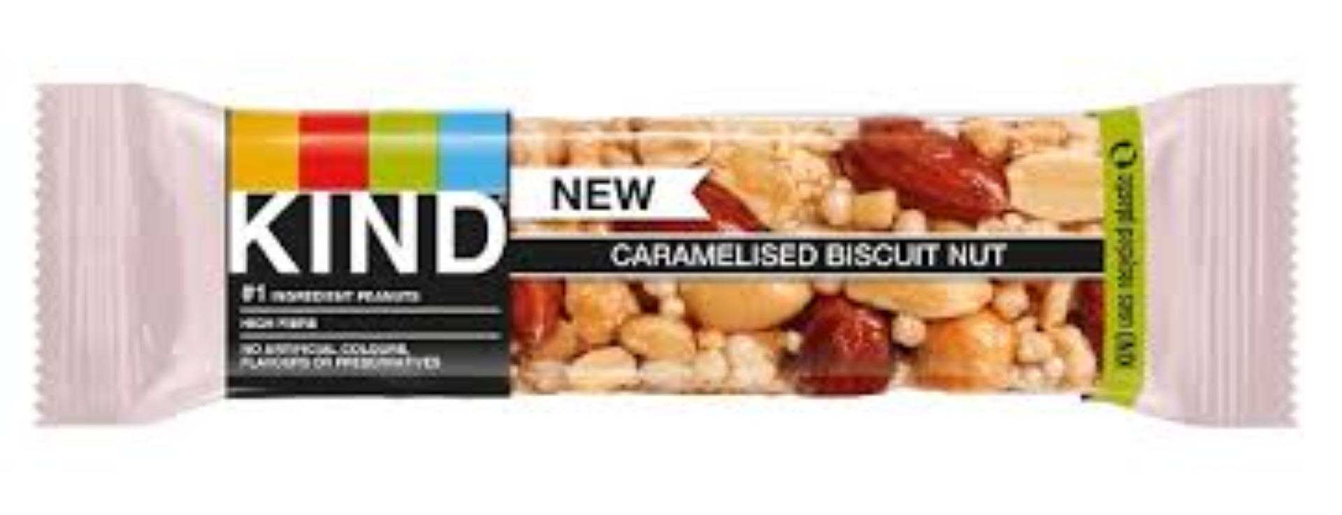 KIND BAR CARAMELISED BISCUIT NUT 40G